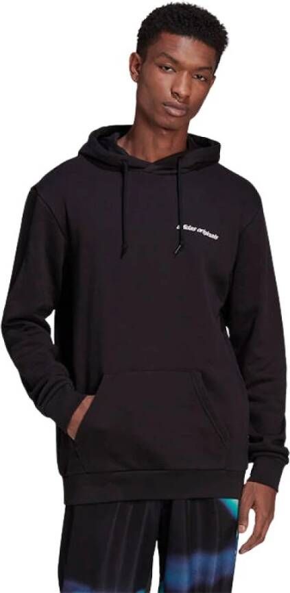 Adidas Originals Mannen; sweatshirt graphics y2k hoodie hc7180 s Zwart Heren