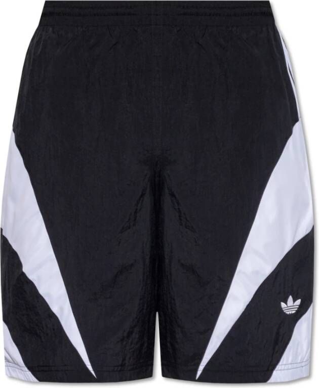 Adidas Originals Shorts met logo Zwart Heren