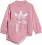 Adidas Originals ' Trefoil Crew Tracksuit Infant Bliss Pink Bliss Pink - Thumbnail 1