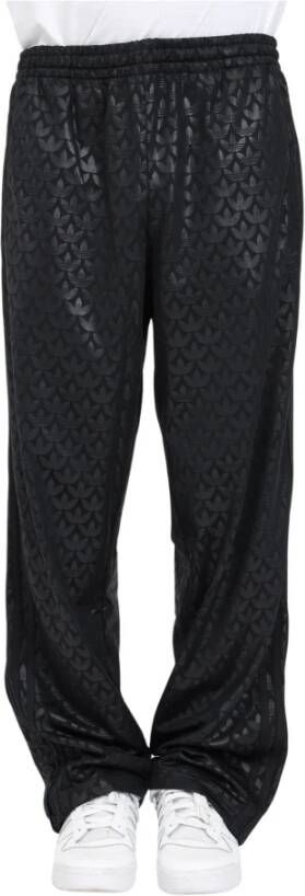 Adidas Originals Stijlvolle Zwarte Broek met Premium Details Zwart Heren