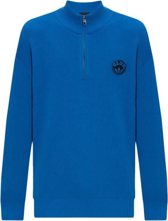 Adidas Originals Sweater Blue Version collectie Blauw Heren