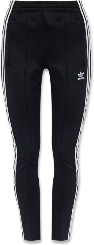 Adidas Originals Zwarte sportieve broek voor dames Zwart Dames