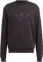 Adidas Originals Mono Crew Sweatshirt Black Heren - Thumbnail 2