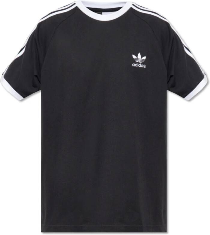 adidas Originals T-shirt met logo Zwart Heren