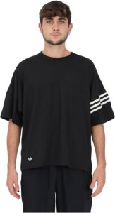 Adidas Originals T-shirt met logo Zwart Heren
