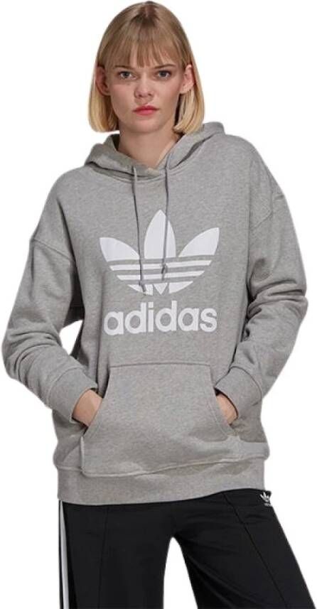 Adidas Originals Klassieke Trefoil Dames Sweatshirt Grijs Dames
