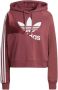 Adidas Originals Trefoil Hoodie Hc7035 Roze Dames - Thumbnail 1