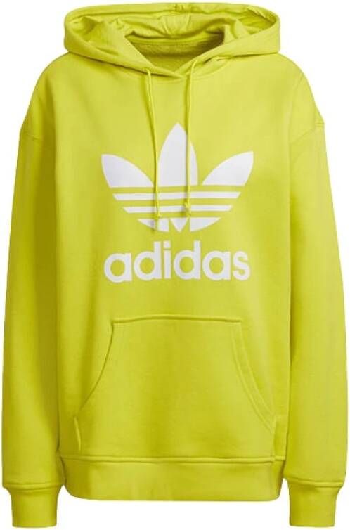 Adidas Originals Trefoil hoodie He6950 Geel Dames