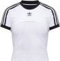 Adidas Originals Tweelaagse top met logo White Dames - Thumbnail 2