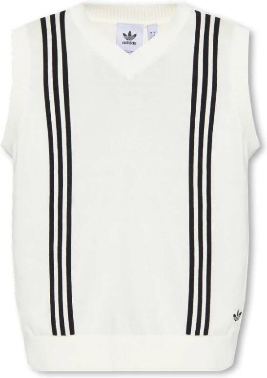 Adidas Originals Vest met logo Beige Heren