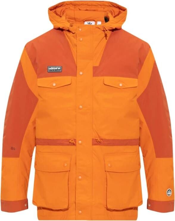 Adidas Originals Winter jas Oranje Heren