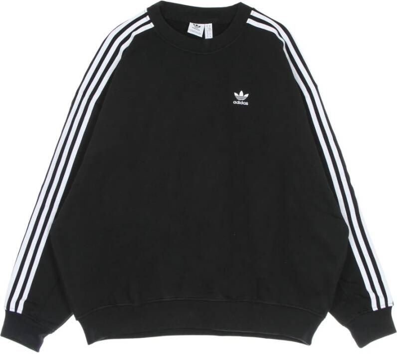 Adidas Zwarte Streetwear Crewneck Sweatshirt Black Dames