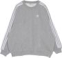 Adidas Oversized Marled Crewneck Sweatshirt Grijs Dames - Thumbnail 1