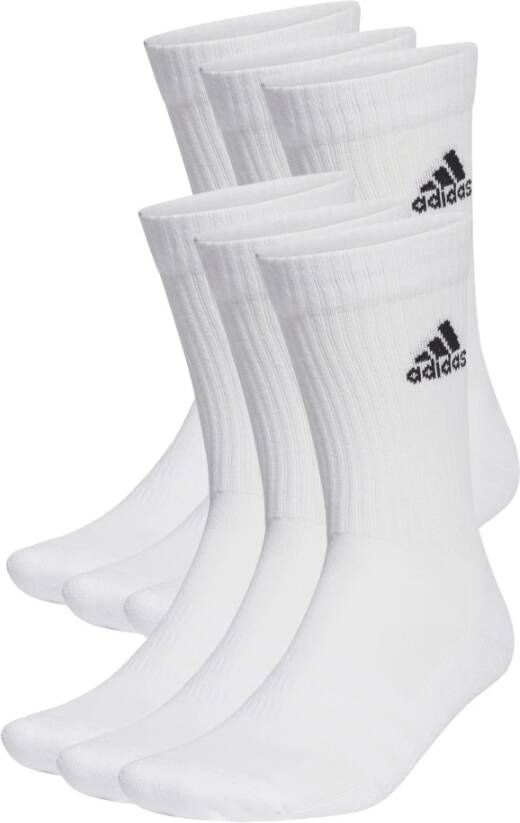 Adidas Set van 6 paar lage sokken Sportswear Wit Unisex