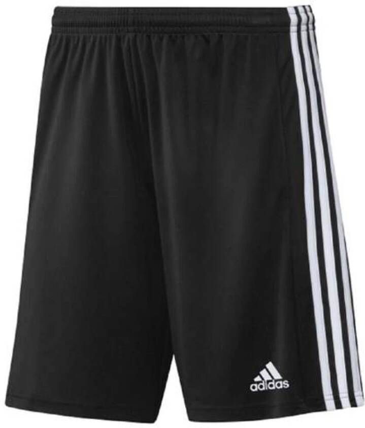 Adidas Perfor ce Junior Squad 21 sportshort zwart wit Sportbroek Polyester 116