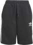 Adidas Originals Zwarte sportieve shorts met Trefoil-logo en 3 strepen Black - Thumbnail 1