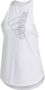 Adidas Sleeveless Training Tops Wit Dames - Thumbnail 1