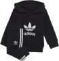 Adidas Originals Adicolor joggingpak zwart wit Trainingspak Katoen Capuchon 68 - Thumbnail 1