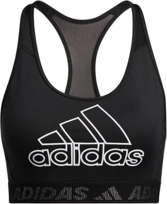 Adidas Sportbeha`s voor training Zwart Dames