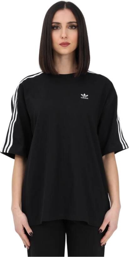 Adidas Sportieve Zwarte T-shirt voor Dames Zwart Dames