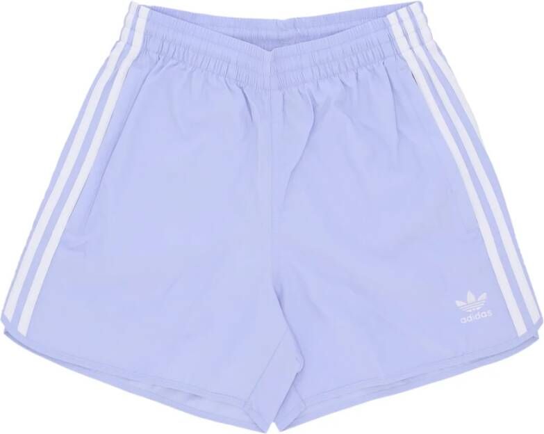 Adidas Blauwe Dawn Sprinter Shorts Streetwear Vrouwen Blue Dames