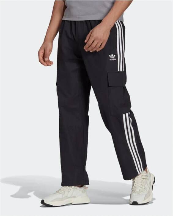 Adidas Straight Jeans Zwart Heren