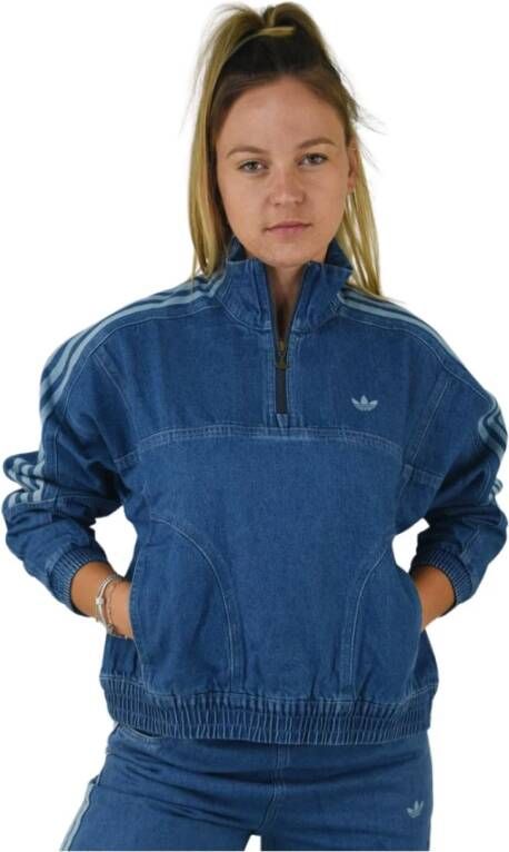 Adidas Sweatshirt Blauw Dames