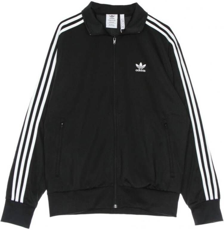 Adidas Sweatshirt met rits Zwart Heren