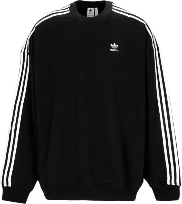 Adidas Oversized Crewneck Sweatshirt Klassieke Adicolor Black Dames