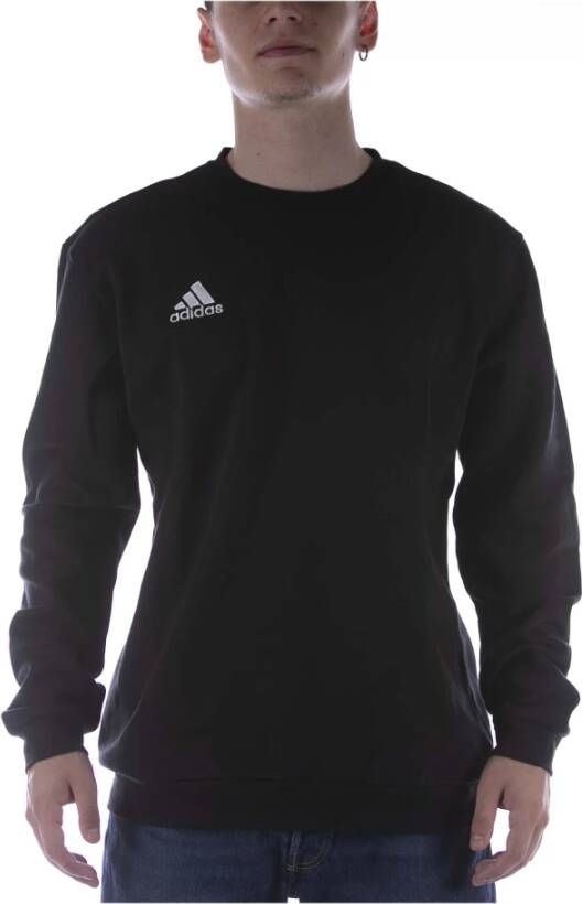 Adidas entrada 22 sweater zwart wit heren