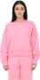 Adidas Bliss Pink Cropped Crewneck Sweatshirt Pink Dames - Thumbnail 2