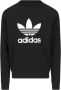 Adidas Originals Zwarte Sweaters met Maxi Logo Print Black Heren - Thumbnail 1