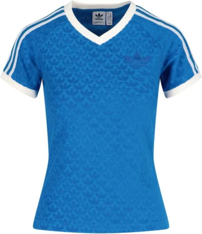 Adidas T-shirt Blauw Dames