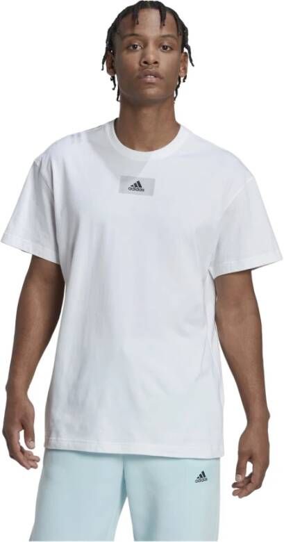 Adidas T-Shirt Klassieke Stijl White Heren