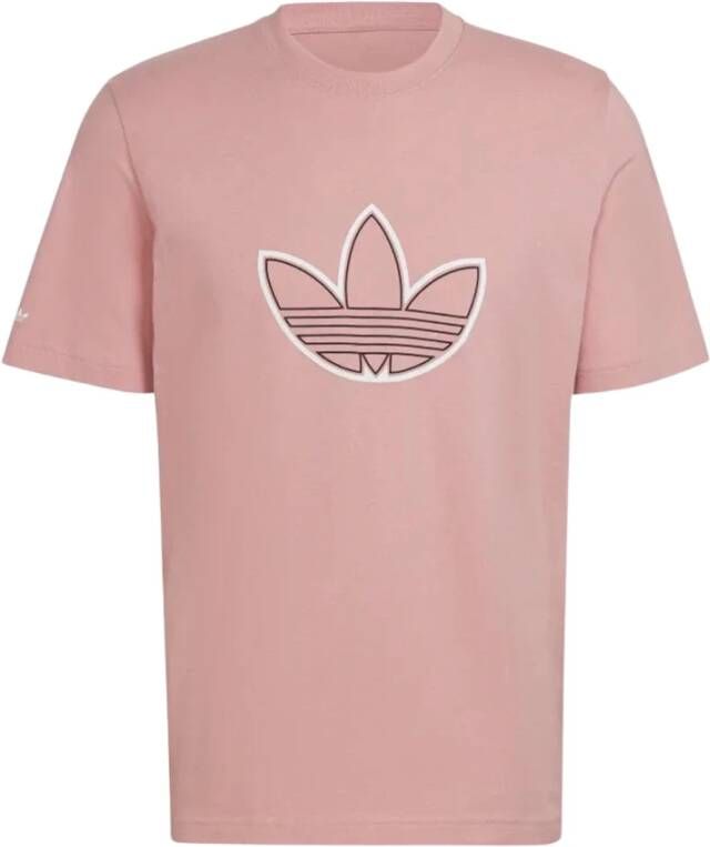 Adidas T-shirt Roze Heren