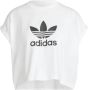 Adidas Originals Iconisch Wit Sport T-shirt voor Vrouwen White Dames - Thumbnail 1