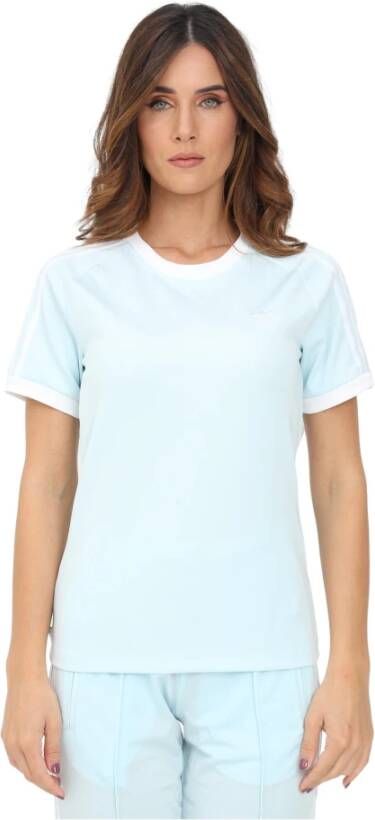 Adidas T-shirts Blauw Dames