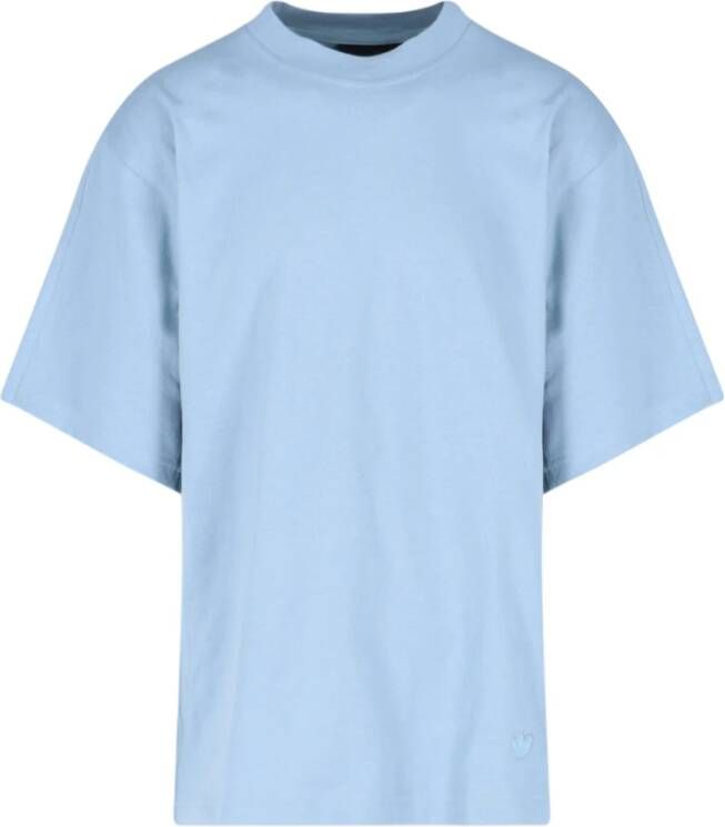 Adidas T-shirts Blauw Heren