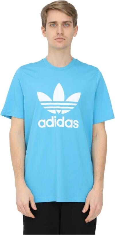 Adidas T-shirts Blauw Unisex