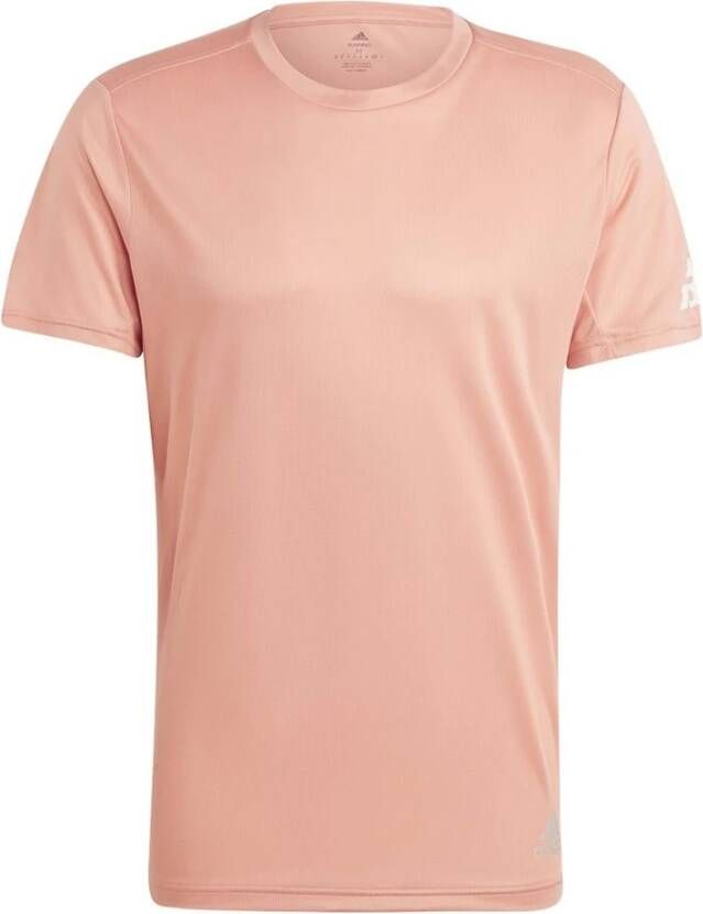 Adidas Run It Koraal Hardloopshirt Heren