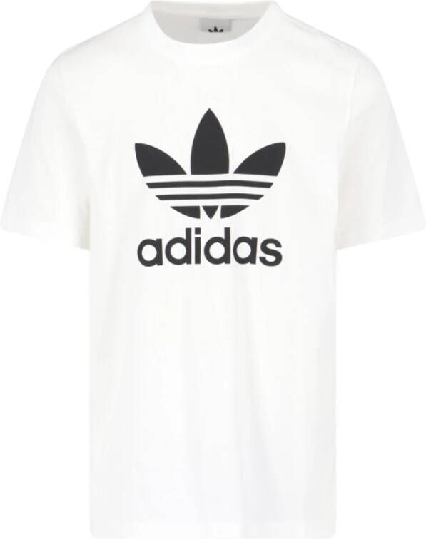 Adidas T-Shirts Wit Heren