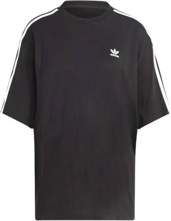 Adidas T-Shirts Zwart Dames