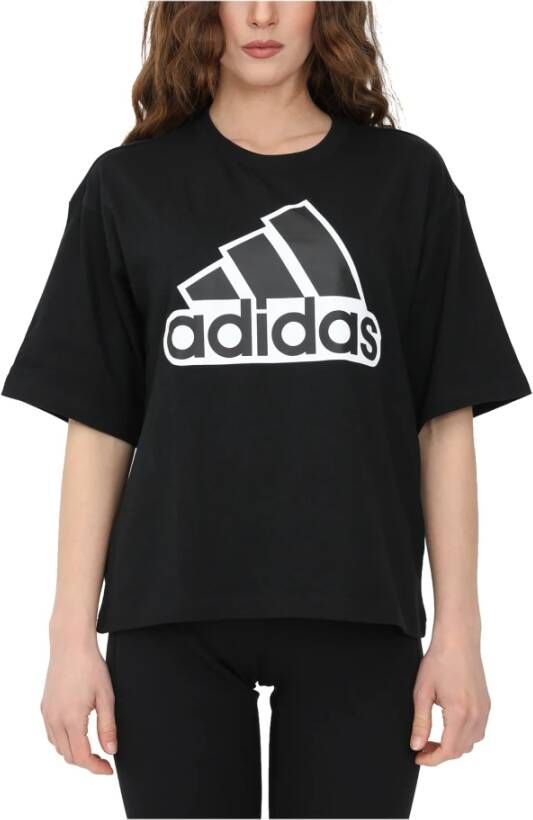 Adidas Performance T shirt ESSENTIALS LOGO BOXY TEE
