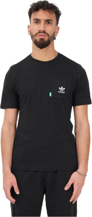 Adidas Originals Essentials Plus T-shirt T-shirts Kleding Black maat: M beschikbare maaten:S M
