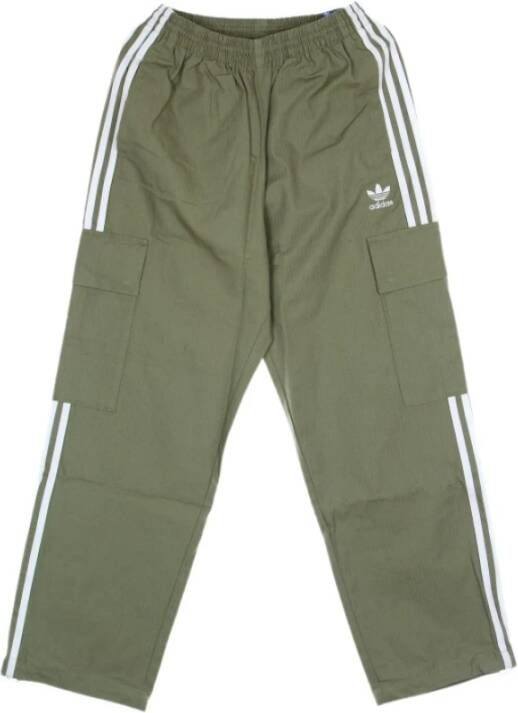 Adidas Taps toelopende broek Groen Heren
