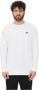 Adidas Lichtgewicht Crewneck Sweatshirt Wit Zwart White Heren - Thumbnail 2
