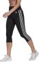 Adidas Performance Trainingstights DESIGNED TO MOVE HIGH-RISE 3-STRIPES SPORT 3 4-TIGHT (1-delig) - Thumbnail 5