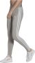 Adidas Badge Of Sport 3-Stripes Leggings Medium Grey Heather White- Dames Medium Grey Heather White - Thumbnail 9