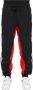 Adidas Fleece Track Pant Zwart Rood Black Heren - Thumbnail 3
