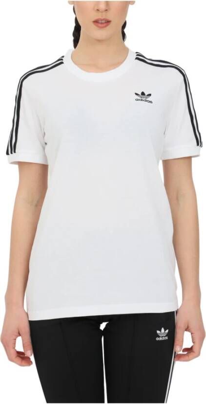 Adidas Wit Sportief T-Shirt voor Vrouwen Wit Dames